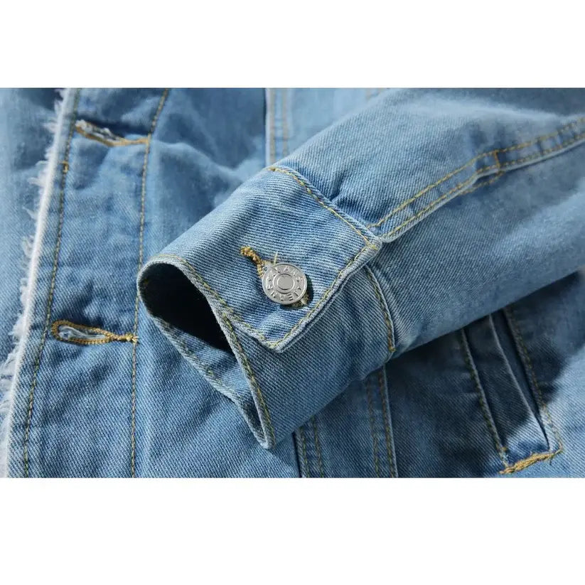 Veste en Jean Moderne pour Homme Bellvian - BL176