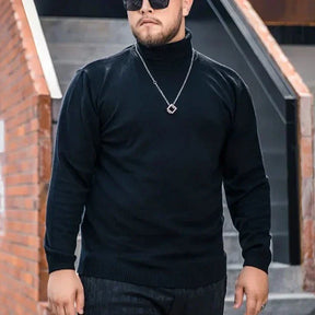 Pull Homme Grande Taille à Col Roulé Sampaio®