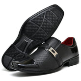 Chaussure Habillée Vernie Homme avec Boucle