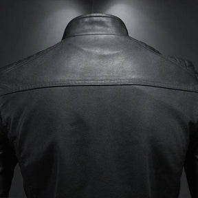 Veste en Cuir pour Homme Motard Bellvian - BL126