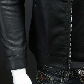 Veste en Cuir pour Homme Motard Bellvian - BL126